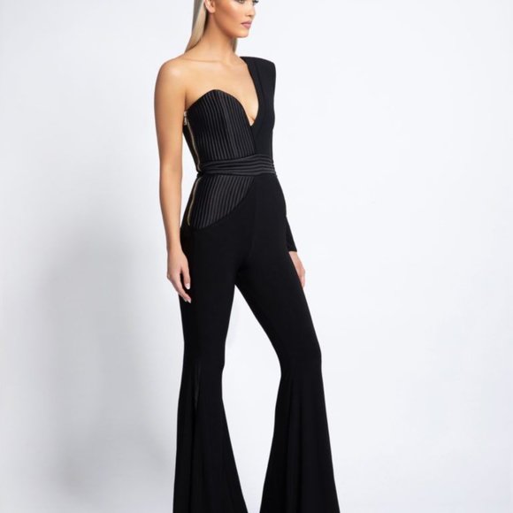 Size 2 Petite - Zhivago It's No Game Jumpsuit - Picture 2 of 3